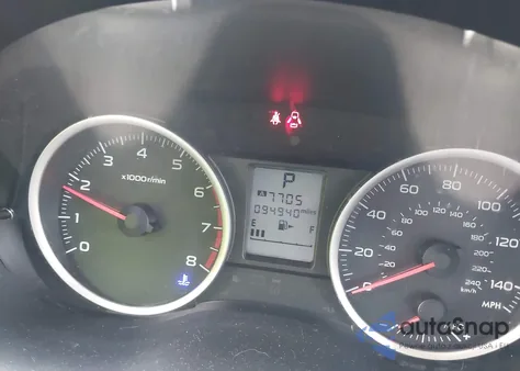 2014 Subaru Forester 2.5I z USA, uszkodzony, nr VIN JF2SJAAC1EH459911